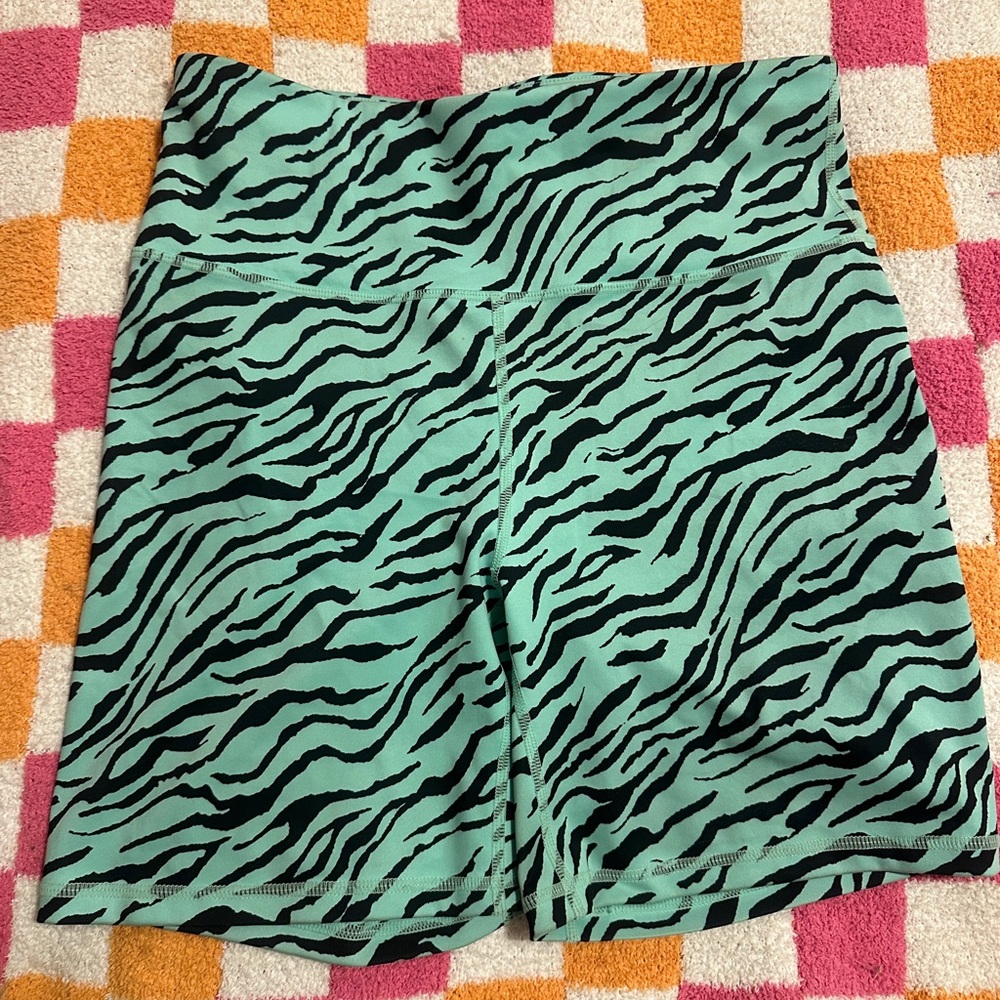 Fabletics UltraCool Zebra Print Shorts